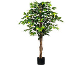 Planta Artificiala Feriga Benjamina H 120 Cm 630 Frunze Verde