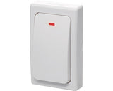 Buton Suplimentar Pentru Sonerie Fara Fir Emos P5729, Pentru Exterior Ip44