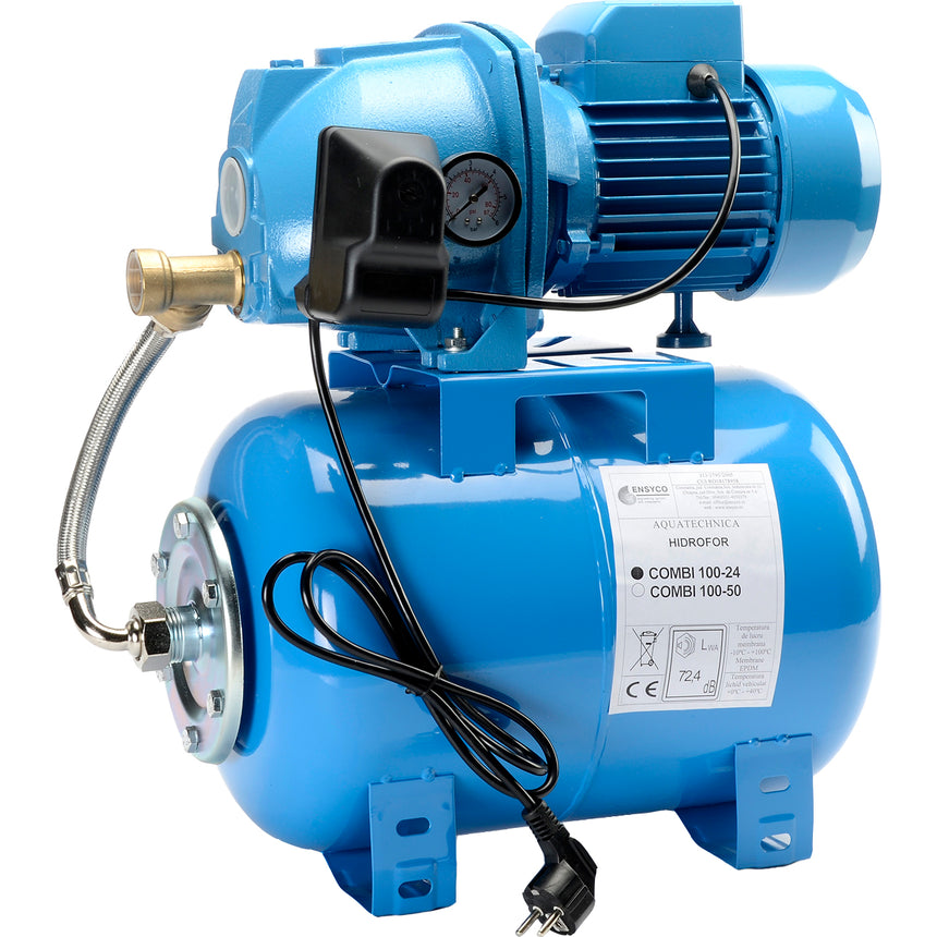 Hidrofor Aquatehnica Combi 100-24, 1000 W, 24 l, 4 bar, debit 2400 l/h