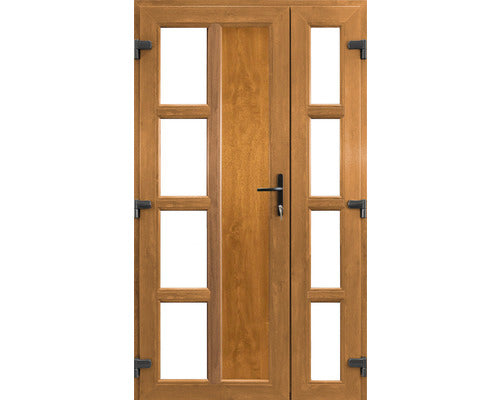 Usa Termopan Exterior 02 Stejar 120x204 cm Dreapta