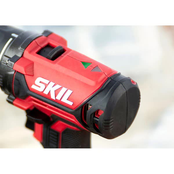 Masina de Gaurit si Insurubat SKIL 3008 HA, 18V, 2 Acumulatori 2 Ah, 1450RPM, 50Nm, Mandrina Rapida, Rosu