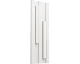 Aplica Cu Led Integrat Fandina 2x4, 2w 1000 Lumeni, Pentru Exterior Ip55, Alb