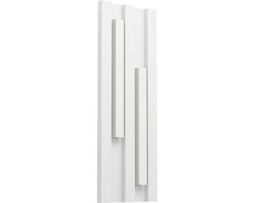 Aplica Cu Led Integrat Fandina 2x4, 2w 1000 Lumeni, Pentru Exterior Ip55, Alb