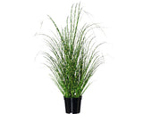 Planta Artificiala Iarba Miscanthus Zebrinus In Ghiveci H 58 Cm Verde