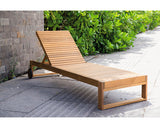 Sezlong Plaja Gradina Garden Place Lilja Lemn 66x196x16, 5 Cm