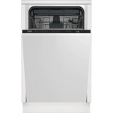 Masina de spalat vase incorporabila BEKO DIS26120, 11 seturi, 6 programe, 45 cm, Clasa E, Negru