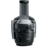 Storcator de fructe si legume Philips Avance Collection HR1919/70, 1000 W, Recipient suc 1 l, Recipient pulpa 2.1 l, 2 Viteze Fiberboost, Tub de alimentare XXL 80mm, Negru
