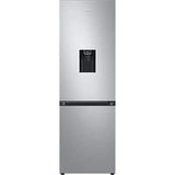 Combina frigorifica Samsung RB34T630ESA/EF, 341 l, No Frost, Compresor Digital Inverter, All around coooling, Dispenser apa, Clasa E, H 185.3 cm, Inox
