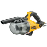 Aspirator de mana pe acumulator DeWALT DCV501LN, 18V XR, filtru HEPA, capacitate 0.7 litri, putere de aspirare de 1260 L/min, accesorii incluse, iluminare LED, nu include incarcator/acumulator