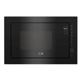 Cuptor cu microunde incorporabil Beko BMGB25333BG, 25 L, 900W, Grill, Negru