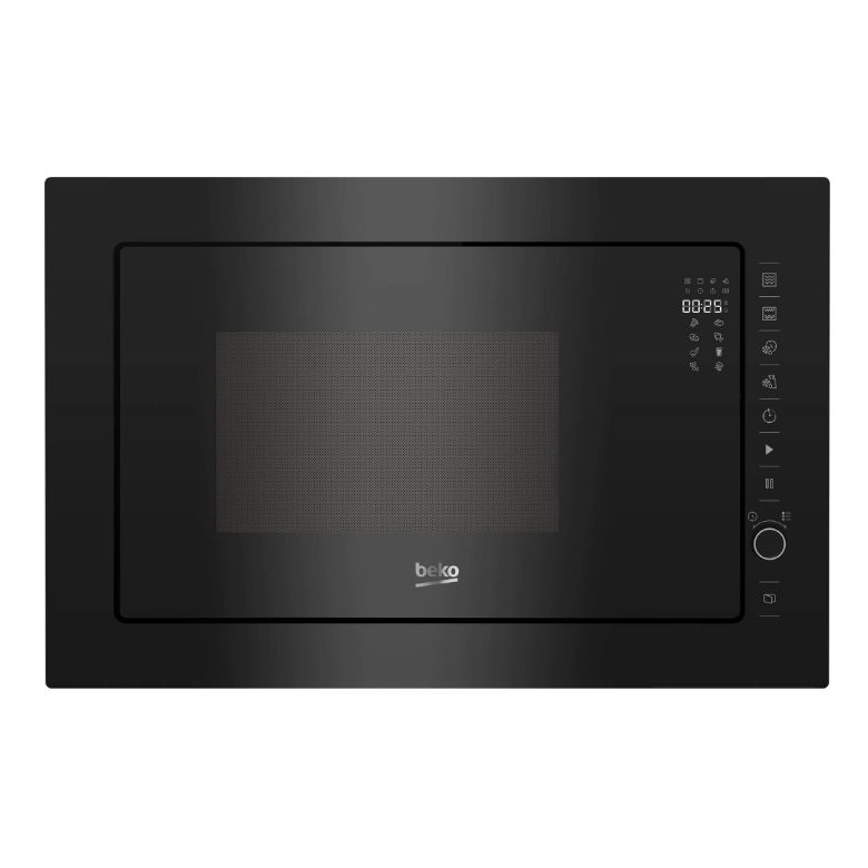 Cuptor cu microunde incorporabil Beko BMGB25333BG, 25 L, 900W, Grill, Negru