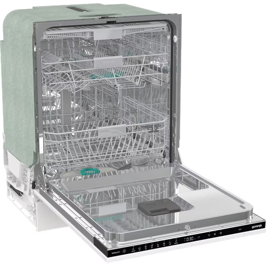 Masina de spalat vase incorporata Gorenje GV673B60, 60 cm, 16 locuri, 7 programe, TouchControl, clasa energetica B, Alb