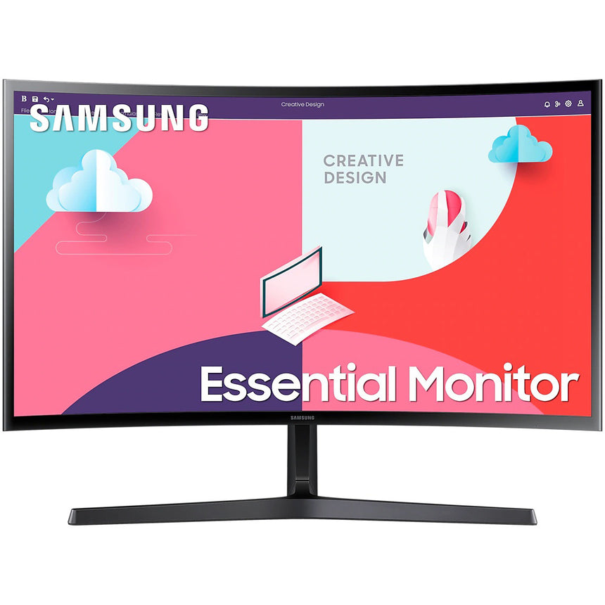 Monitor LED curbat Samsung Essential, 27", Full HD, 75Hz, 4ms, FreeSync