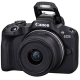 Aparat Foto Canon, EOS R50 MILC, obiectiv RF-S 18-45 mm IS STM, Negru