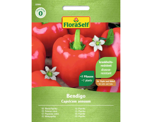 Seminte Legume Floraself Ardei Gras Bendigo F1