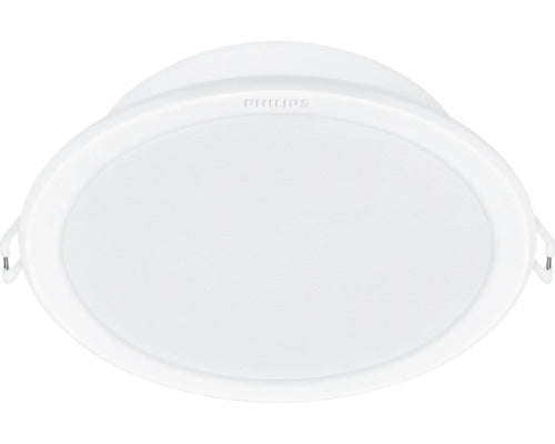 Spot LED incastrat Philips Meson, 20W, 1500lm, 6500k, rotund, alb