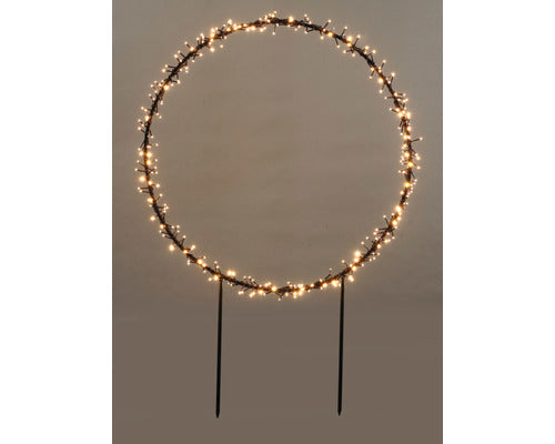 Decoratiune Luminoasa Inel Lafiora 320 Led-uri Ø 90 Cm Alb Cald