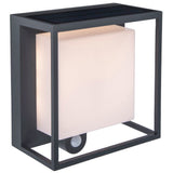 Lampa de exterior Curtis, Lutec, Metal, Negru