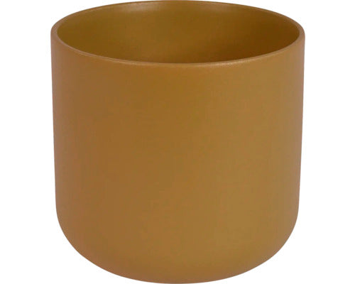 Masca Ghiveci Ceramica Alma Ø 27 Cm H 25 Cm Auriu