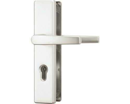Manere Cu Sild Usa Intrare Abus 92/250 Mm, Pentru Cilindru, Argintiu Galben