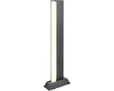 Stalp Pitic Cu Led Integrat Mariza 20w 1000 Lumeni, 100 Cm, Pentru Exterior Ip65, Antracit