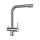 Baterie bucatarie inalta Vitus, 3 cai, cartus ceramic, inox periat