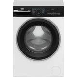 Masina de spalat rufe Beko B3WFU48415WBPBES, 8 kg, 1400 RPM, Clasa A, SteamCure, AddXtra, Motor ProSmart Inverter, AutoClean Detergent Drawer, Alb