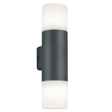 Aplica pentru exterior Ascot, 2 becuri, dulie E27, neagra, Klausen