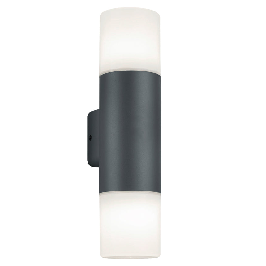 Aplica pentru exterior Ascot, 2 becuri, dulie E27, neagra, Klausen