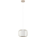 Pendul Terrarosa E27 Ø285 Mm, Nisip/alb
