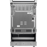 Aragaz ELECTROLUX LKM520011X, SteamBake, AirFry, 4 Arzatoare, Gaz + Electric, L 50 cm, Grill, Inox