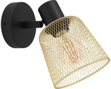 EGLO, 900693, COSLADA, spot lampa, E27, 1X40W, IP20, negru, cupru