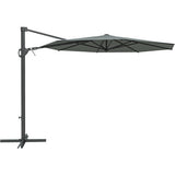 Umbrela Soluna Bagnols suspendata Ø 300 cm H 248 cm 220 g/mp gri