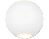 Aplica Cu Led Integrat Avisio 2x2w 250 Lumeni, Pentru Exterior Ip54, Alb Mat