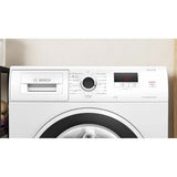 Masina de spalat rufe Bosch WGE03200BY, 8 Kg, 1200 rpm, EcoSilence Drive, Speed Perfect, Functie reload, Clasa A, Alb