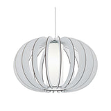 Lustra, Eglo STELLATO 2 1xE27/60W/230V, Metal/Lemn/Sticla, Alb
