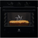 Cuptor incorporabil Electrolux EOG2102AOK, Gaz, 68 l, Autocuratare catalitica, Grill electric, Rotisor, Clasa A+, Negru