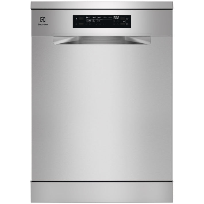 Masina de spalat vase Electrolux ESM48310SX, 14 seturi, 8 programe, AirDry, MaxiFlex, Afisaj digital, Clasa D, Motor inverter, 60 cm, Inox