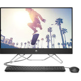 Sistem All-in-One HP 27-cb1062nq cu procesor Intel® Core™ i3-1215U pana la 4.40 GHz, 27", Full HD, IPS, 8GB, 512GB SSD PCIe® NVMe™ M.2, Intel® UHD Graphics, FreeDOS, Black