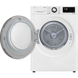 Uscator LG RH80V3AVBN 8 kg, uscator cu pompa de caldura, functie ThinQ™ WiFi, alb