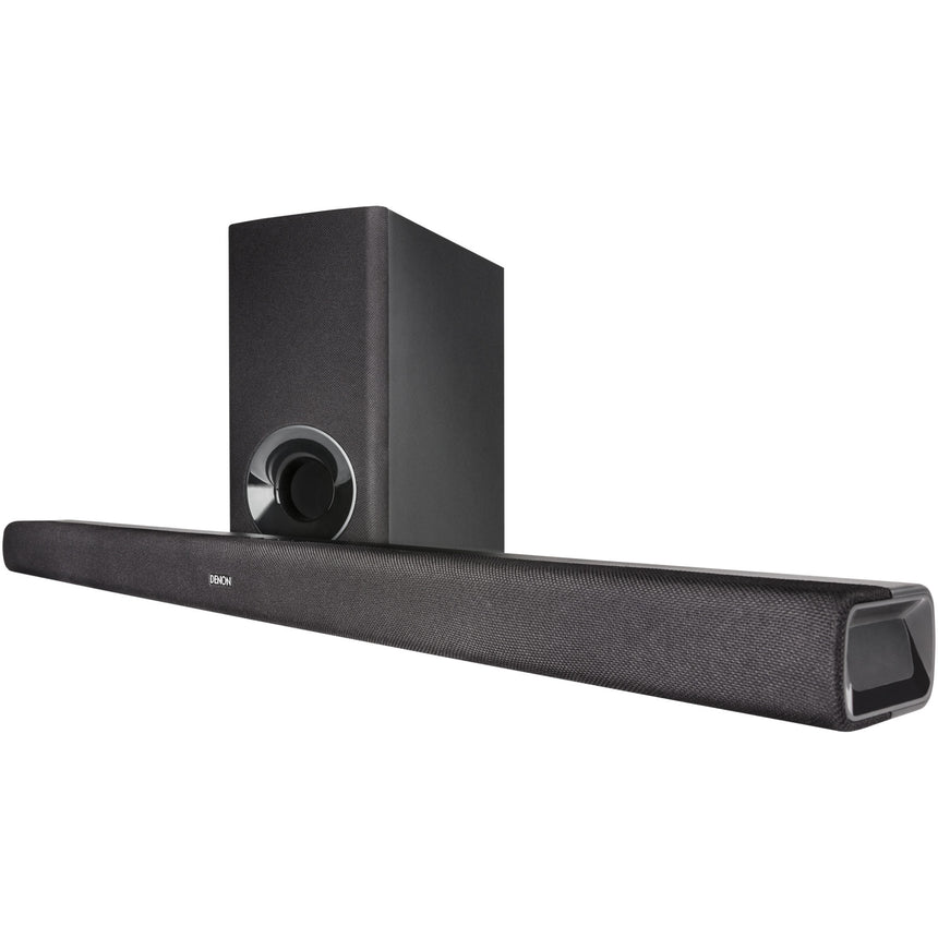 Soundbar Denon DHT-S316 cu subwoofer wireless, Bluetooth, HDMI ARC, Optic in, negru