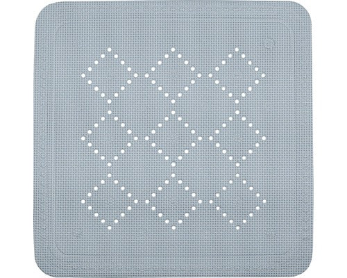 Covor Antiderapant Dus Spirella Alaska 55x55 Cm Gri Deschis