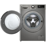 Masina de Spalat Rufe Frontala LG F4WV328S2TU, AI Direct Drive, 8 kg, 1400 rpm, Clasa B, Argintiu