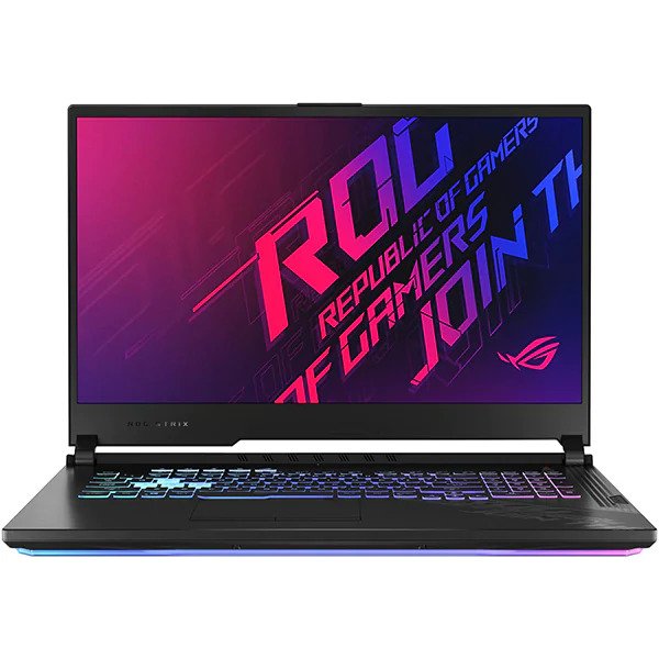 Laptop Gaming ASUS ROG Strix G17 G712LU-EV001, Intel Core i7-10750H pana la 5.0GHz, 17.3" Full HD, 8GB, SSD 512GB, NVIDIA GeForce GTX 1660Ti 6GB, Free DOS, Negru