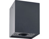 Spot Aplicat Starke Gu10 Max. 1x8w 96x96 Mm, Negru Mat