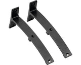 Set 2 Console Perete Duble 18 Cm, Negru