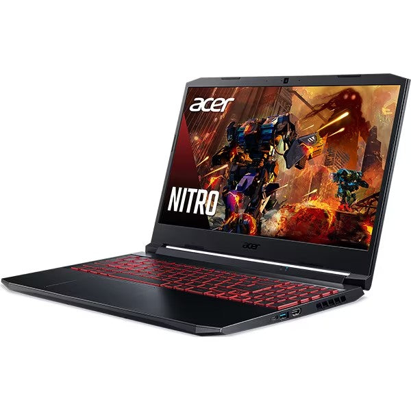 Laptop Gaming ACER Nitro 5 AN515-57-58RP, Intel Core i5-11400H pana la 4.5GHz, 15.6" Full HD, 16GB, SSD 512GB, NVIDIA GeForce RTX 3050 4GB, Free DOS, Negru