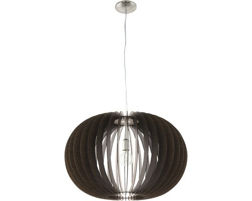 Pendul Stellato E27 Max. 1x60w, Ø700 Mm, Lemn Maro Inchis