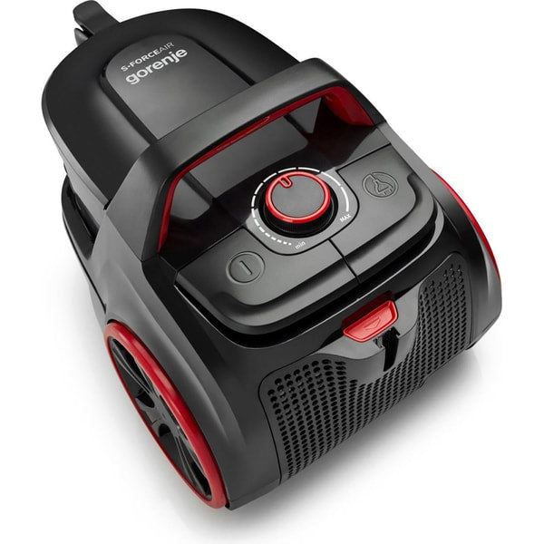 Aspirator fara Sac Gorenje VC1801SFABKR, 3l, 850W, 78db, Negru-Rosu