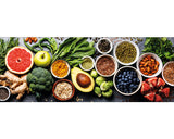 Tablou Sticla Fruits And Vegetables 30x80 Cm